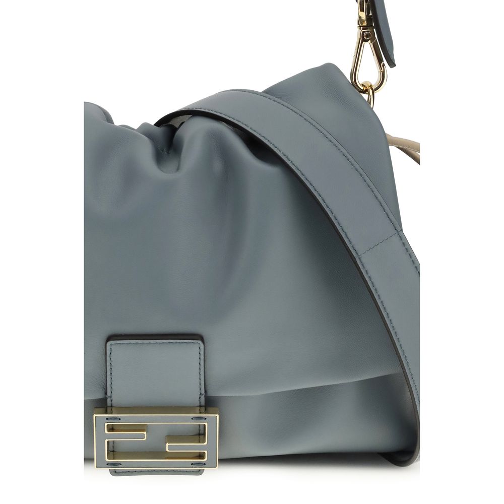 Fendi Borsa a Spalla Blu