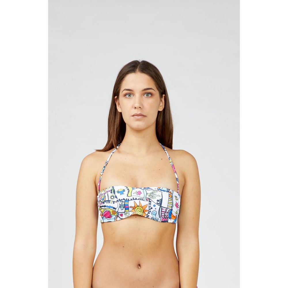 Moschino White Polyester Bikini