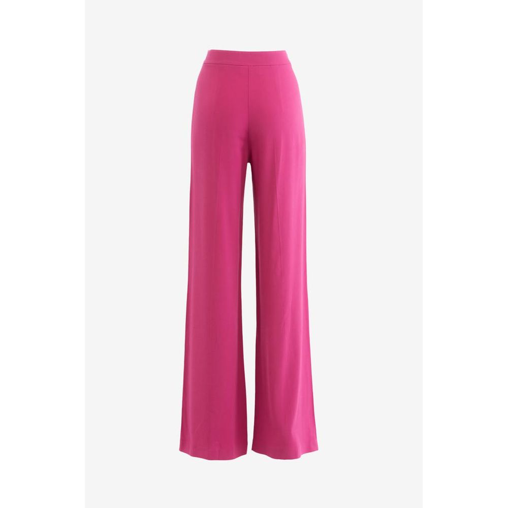 Patrizia Pepe Fuchsia Viscose Casual Pants