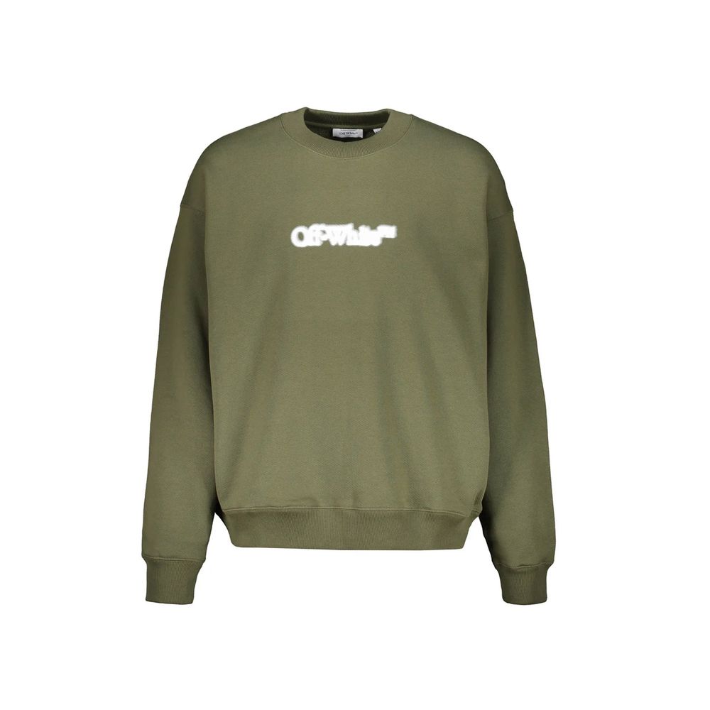 Off-White Bicolor Cotton Sweatshirt