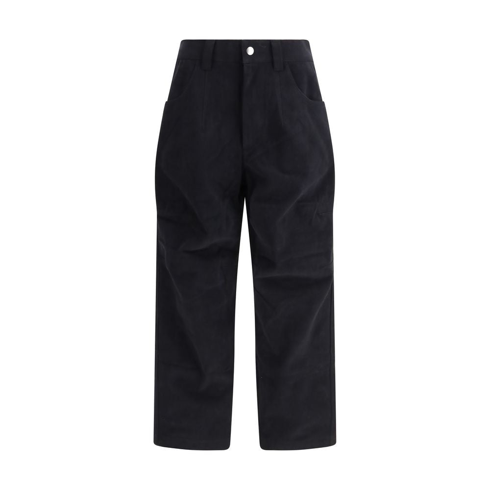 Marant Etoile Black Cotton Casual Pants