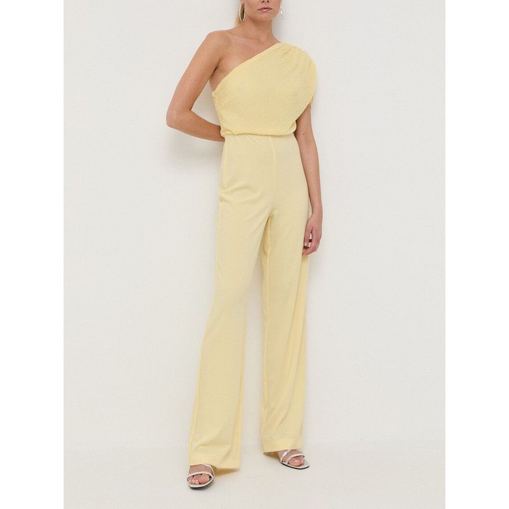 Patrizia Pepe Yellow Polyester Rompers