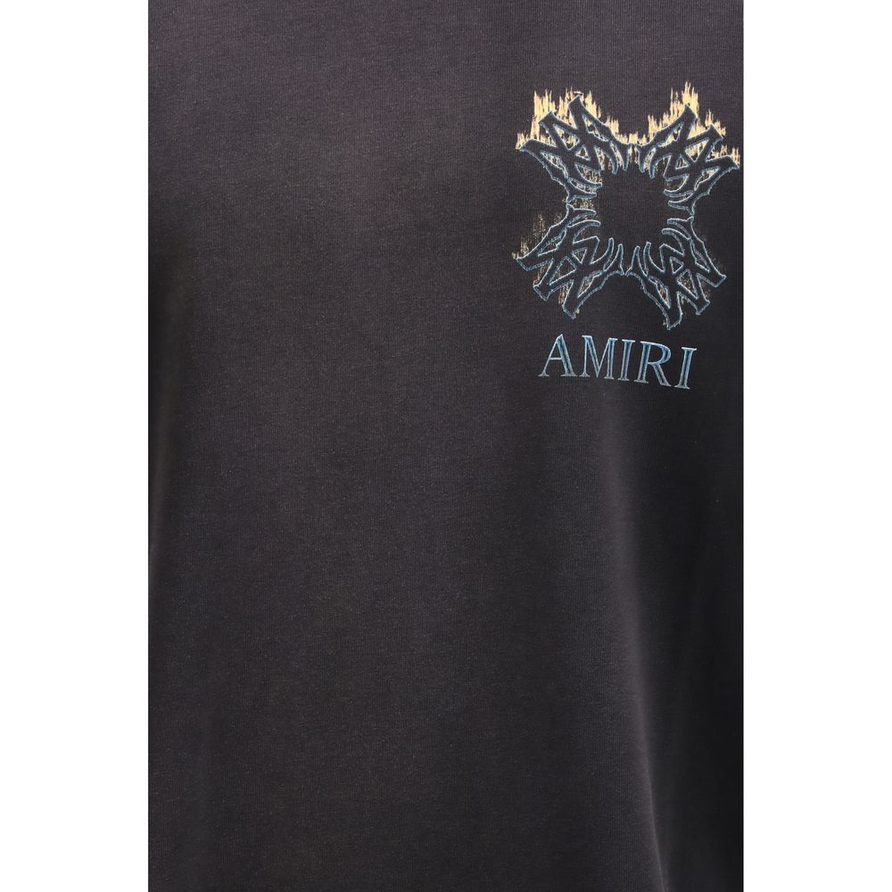 Amiri Black Cotton T-Shirt
