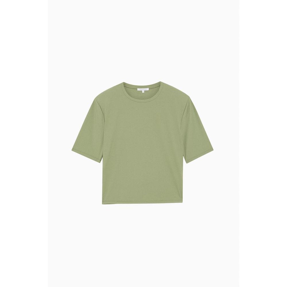 Patrizia Pepe Green Nylon T-Shirt