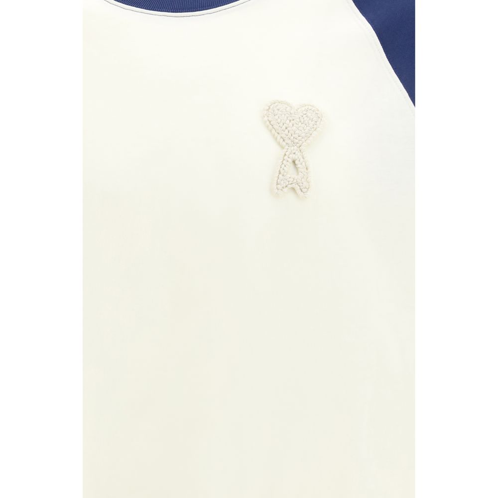 Ami Paris Beige Cotton Sportswear