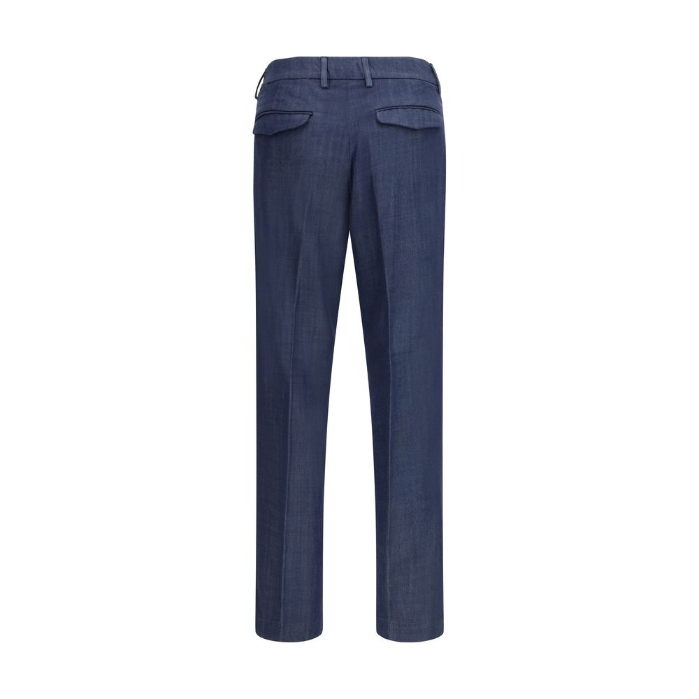 Cruna Blue Tencel Dress Pants