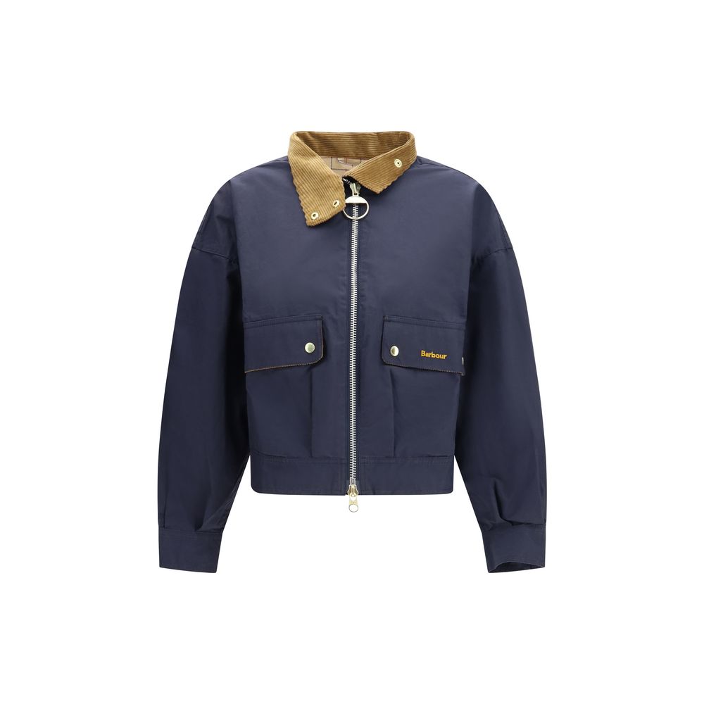 Barbour Blue Cotton Shell Jacket