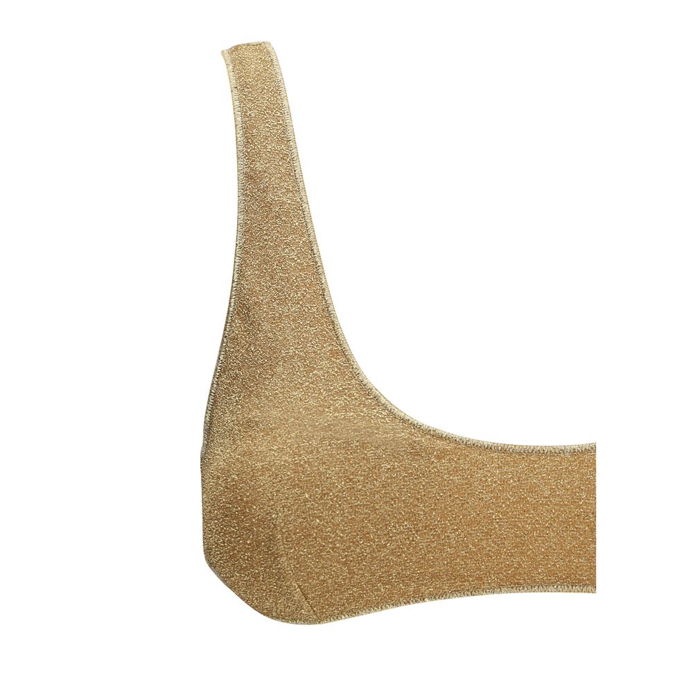 Oséree Gold Polyamide One-Piece Swimsuit