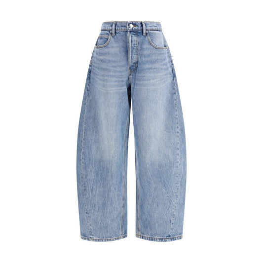 Alexander Wang Blue Cotton Relaxed Fit Jeans