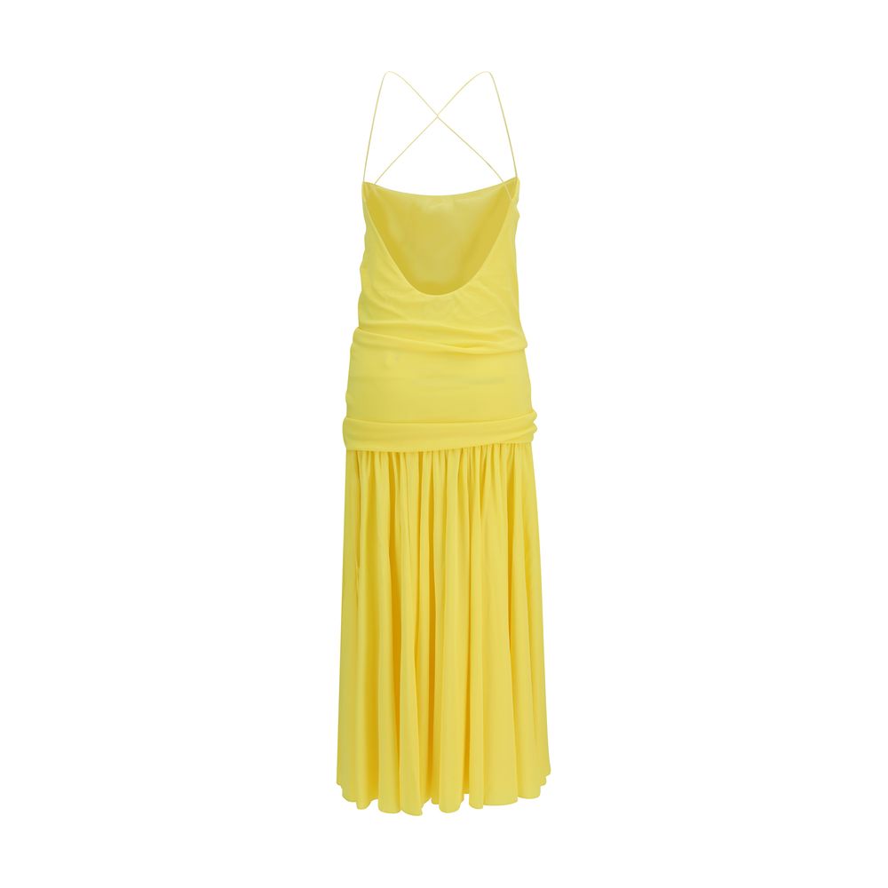Jacquemus Bicolor Viscose Casual Dress