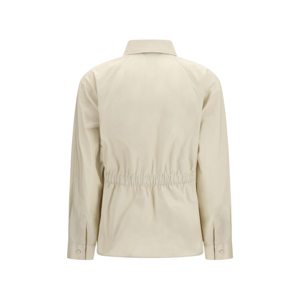 Max Mara Beige Cotton Shell Jacket