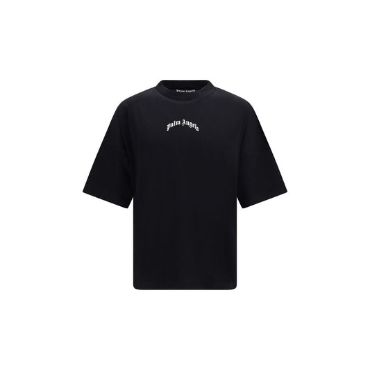 Palm Angels Black Cotton T-Shirt
