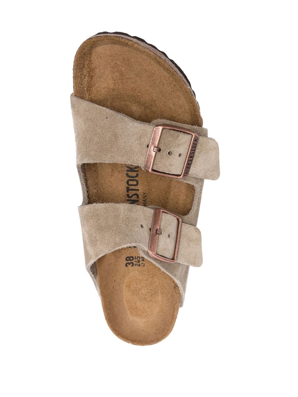 Birkenstock Birkenstock Arizona suede slip-on sandals