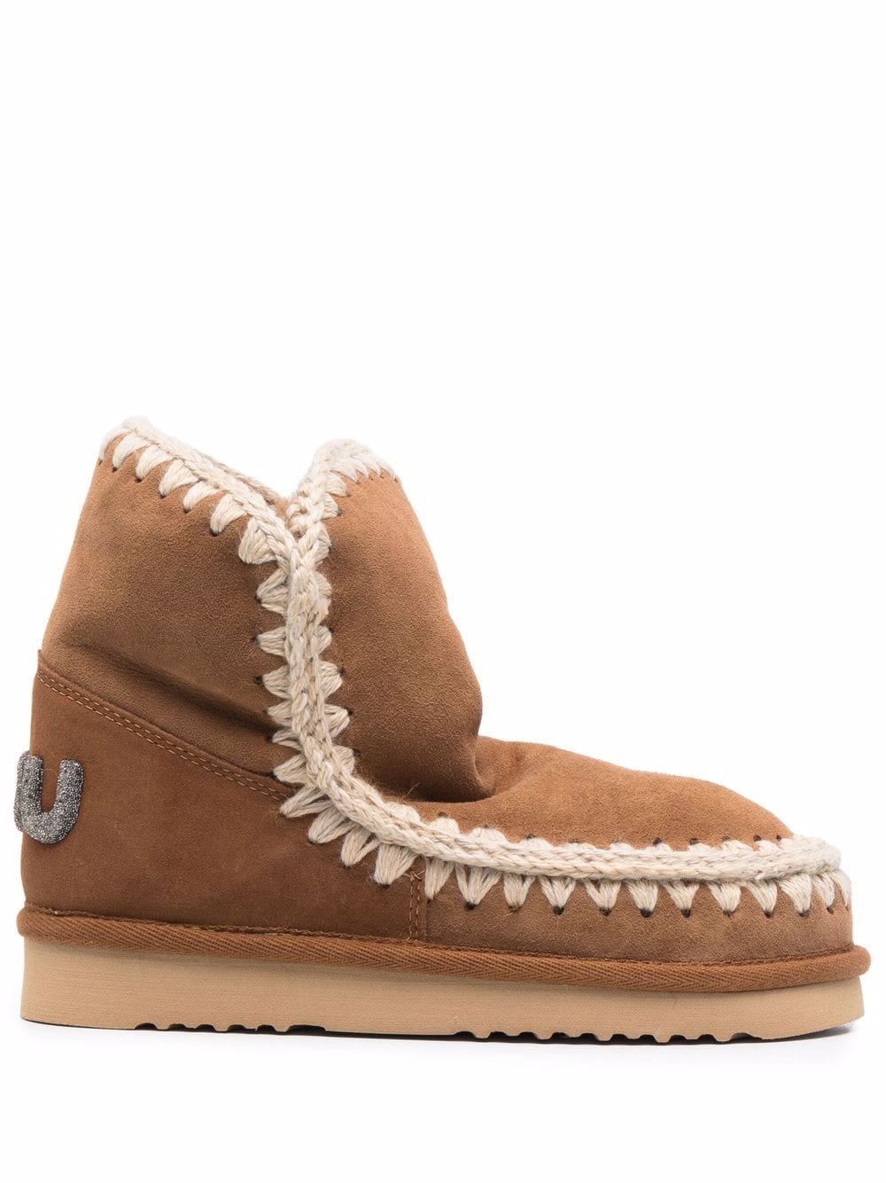 Mou Mou Boots Leather Brown