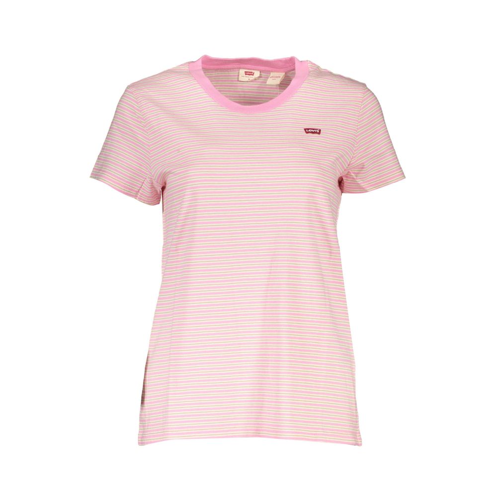 Levi's Rosa Cotton Women T-Shirt