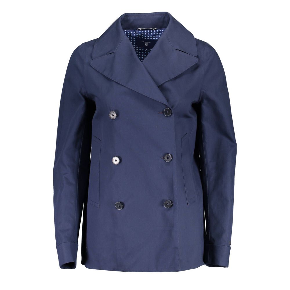 Gant Blue Cotton Women's Jacket