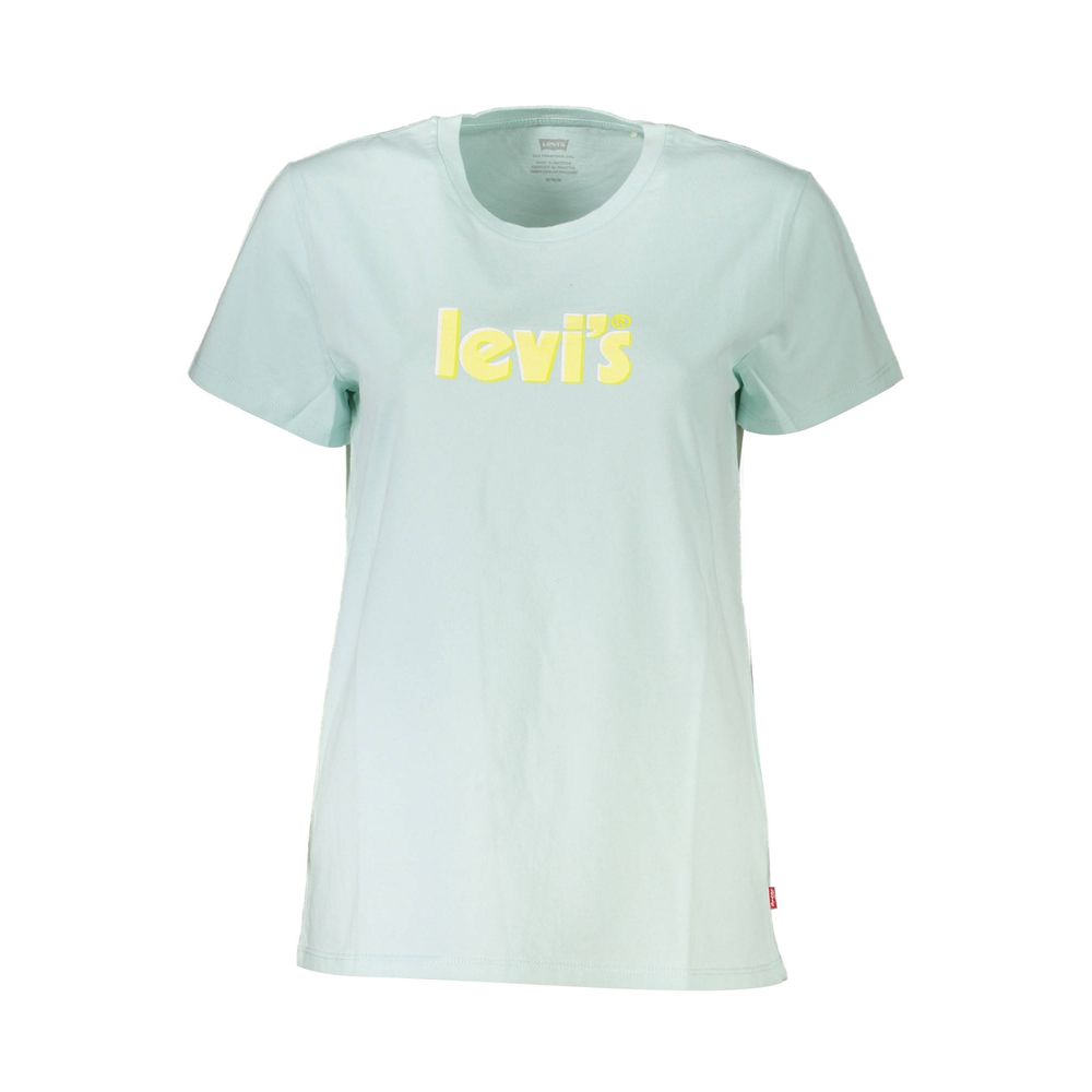 Levi's Azzurro Cotton Women T-Shirt