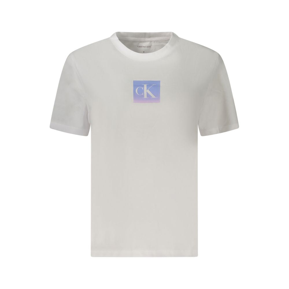 Calvin Klein Bianco Cotton Women T-Shirt