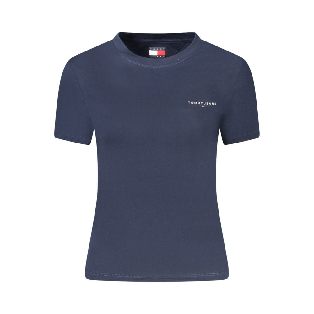 Tommy Hilfiger Blue Cotton Women's T-Shirt