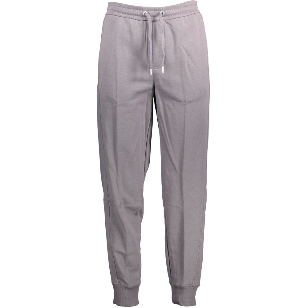 Calvin Klein Grigio Cotton Men Sport Trouser