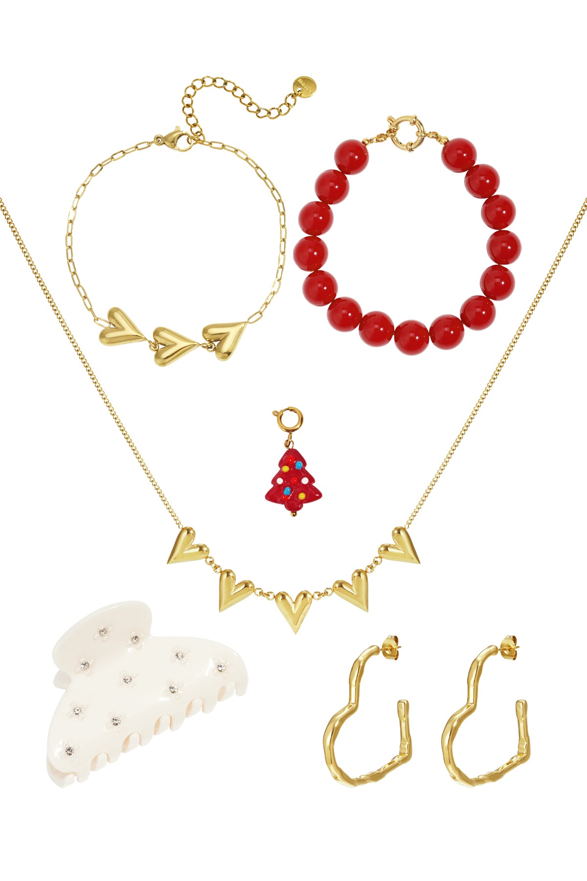 Calendari dell&#39;avvento natalizio rettangolari Casual Acciaio Inox Natale